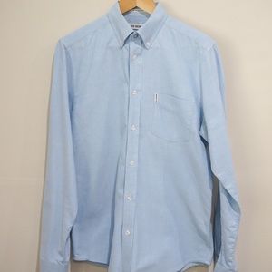 Ben Sherman True Oxford Shirt Blue Med